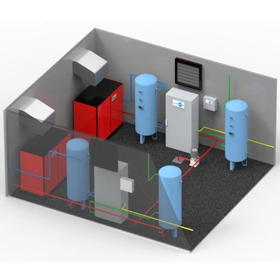 Système préventif anti-incendie hypoxique